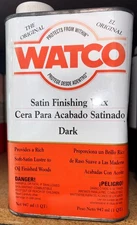 WATCO SATIN FINISHING WAX DARK QUART
