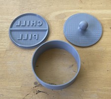 Bath Bomb Mold Set Chill Pill 3.5