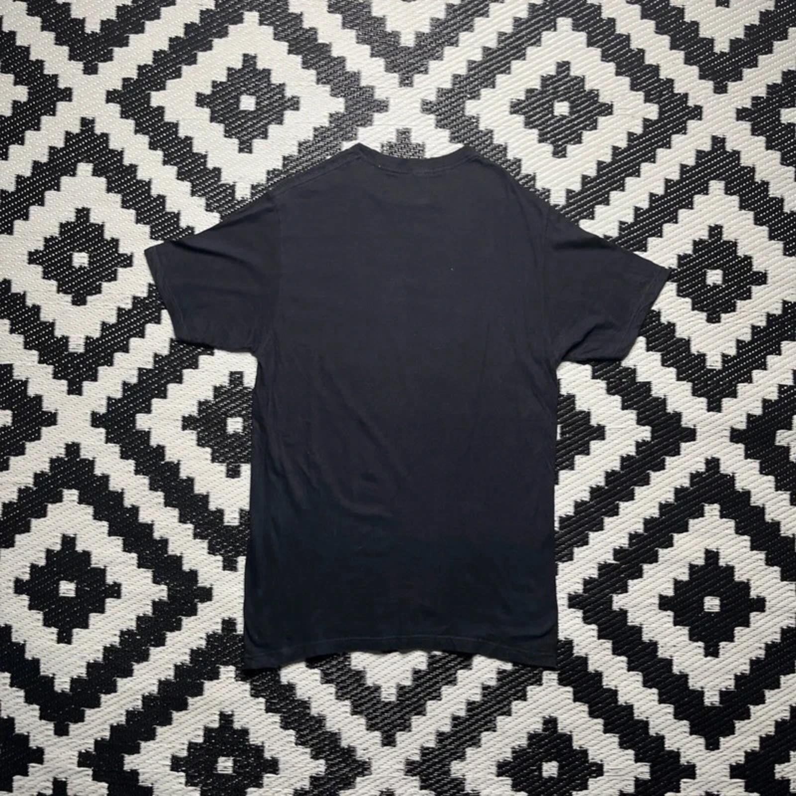 Ripcurl Men’s Black Graphic Print T-shirt | M image 4