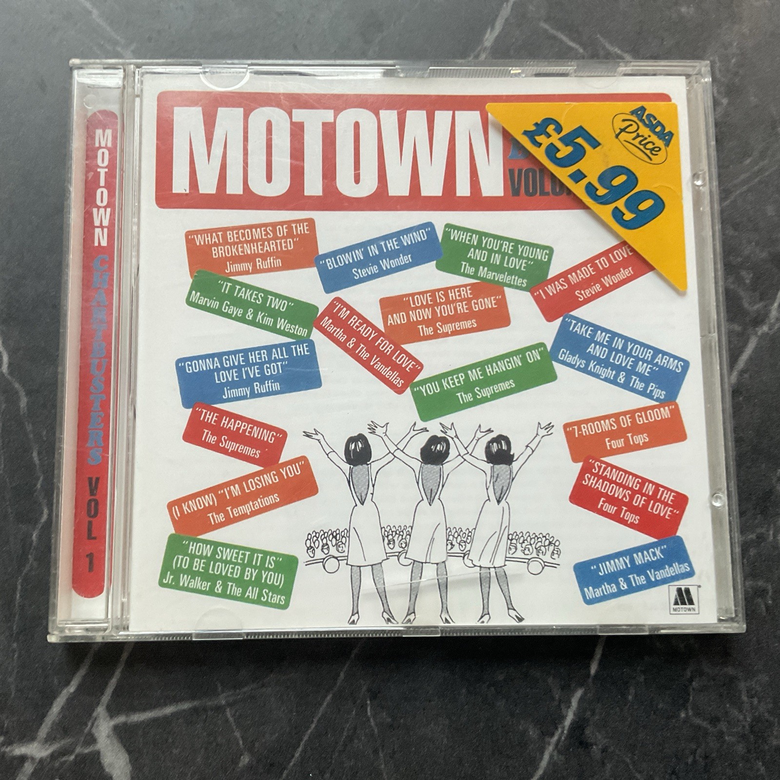 Motown Chartbusters, Vol. 1 by Various Artists (CD, 1997)