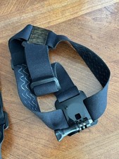 Black Adjustable Head Strap Mount for GoPro Hero