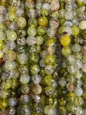 240 Pcs Pure Tibetan Natural Dragon Vein Agate Dzi 8mm Round Beads