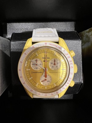 OMEGA x Swatch Speedmaster MoonSwatch Sun Yellow Men's Watch