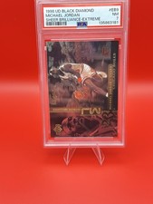 Michael Jordan 1998 UD Black Diamond Sheer Brilliance Extreme #EB9 PSA 7 Bulls 