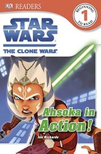 Star Wars The Clone Wars Ahsoka in Action! Book The Fast Free Shipping