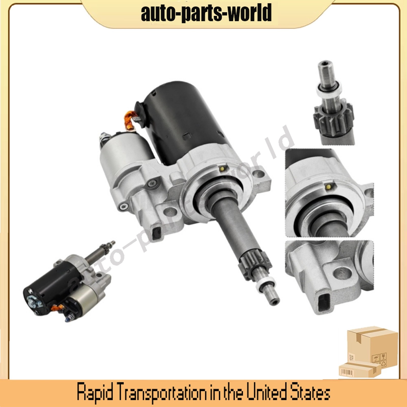 For McLaren 650 570S 720S MP4 3.8L V8 M838T M840T Engine Starter Motor 11F0133CP
