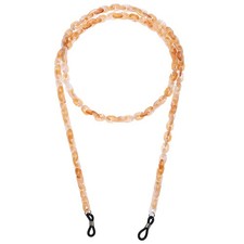 Eyeglass Chains for Women Resin Eyeglass Holder Chains for Glasses Yellow