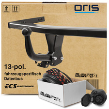 Für VW Tiguan 07- Typ 5N Oris Anhängerkupplung starr & 13poliger E-Satz NEUWARE