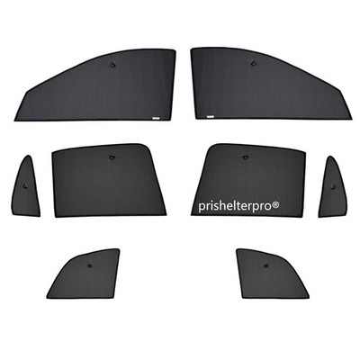 Fit For Volvo XC 90 16-25 Side Window Black Silver Camp Privacy Sunshade 6pcss