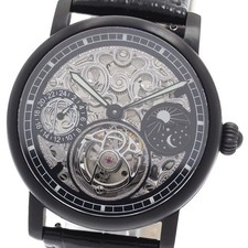 ERA Timepieces Prometheus Men’s Moonphase Auto Watch SS Leather Used From...