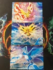 Moltres Zapdos Articuno Vintage Postcard Pocket Monsters