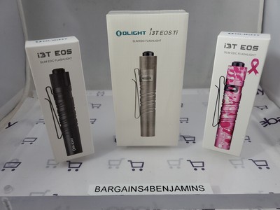 Olight i3T EOS - Titanium Limited Edition -180 Lumens RARE