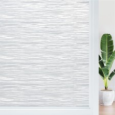 Window Privacy Film Static Cling Frosted Glass 17.5" X 78.7"