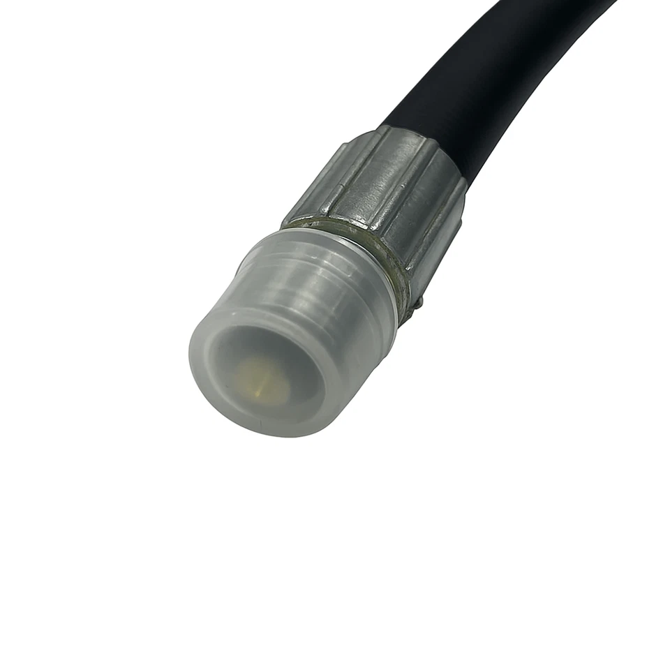 Hydraulic Hose Assembly 1/2" x 18" 2-Wire NPT Male Straight Fittings NEW - Image 4 of 4