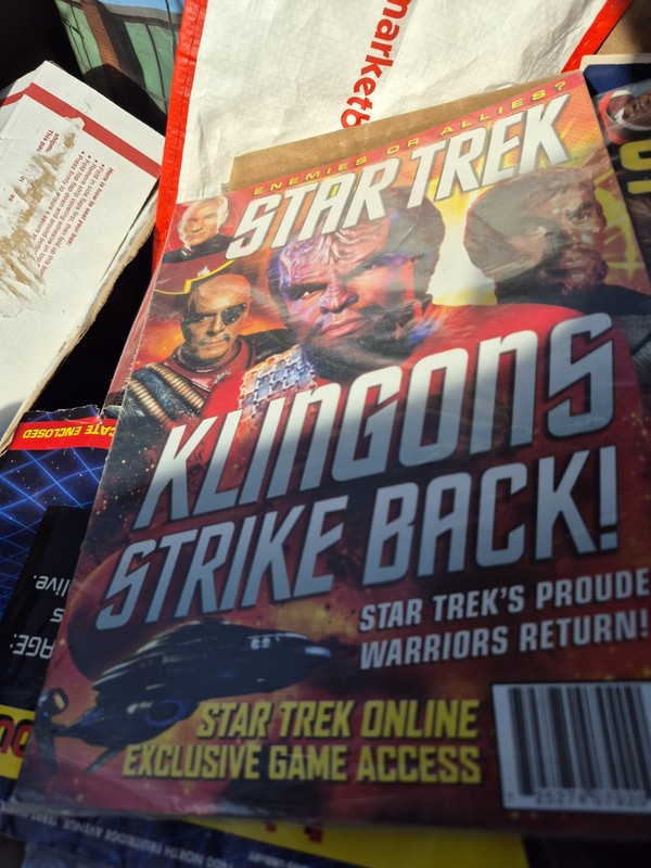 Star Trek Klingons Magazine Strike Back