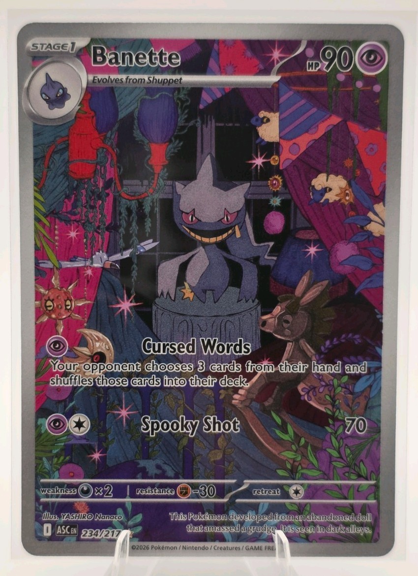 Banette - 234/217 - ME: Ascended Heroes Illustration Rare