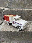 VINTAGE TONKA FARMS White Stake Farm Truck Horse Trailer Doughboy RARE! Restored