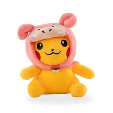 Pokemon Pikachu Slowpoke Plush Toy 9" Cosplay Hoodie Soft Stuffed Gift Plushie