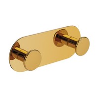 Miri Doppelhaken Wand Gold Badezimmer Handtuchhalter Kleiderhaken
