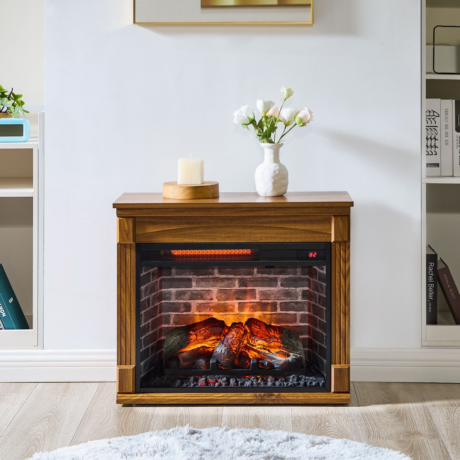 With Realistic Flame Effect