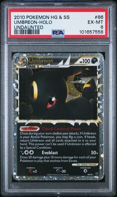 Umbreon (Prime) 86/90 Undaunted Holo PSA 6