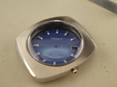 NOS Gehäuse/Case Caravelle by Bulova  & Dial Automatic