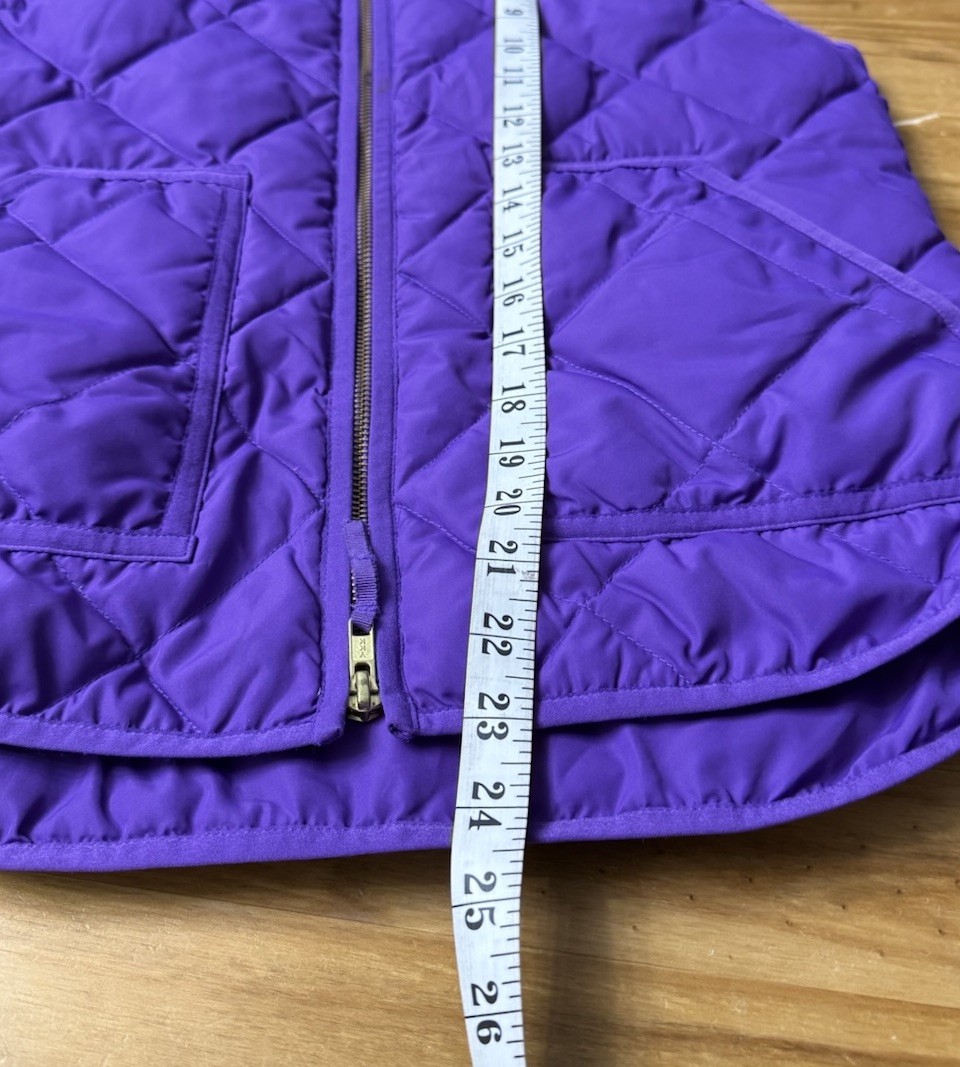 J Crew Down Vest Small - image 6