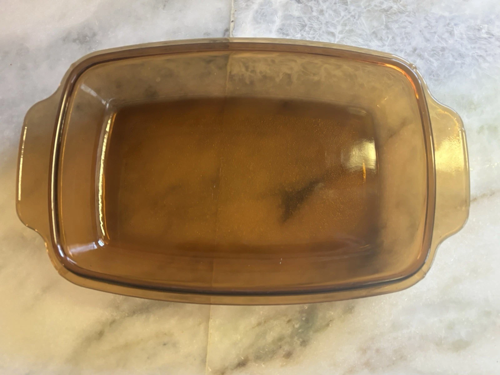 Vintage West Bend Slow Cooker Amber Brown Glass Lid 4 or 6 qt. Rectangle