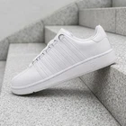K-Swiss Classic VN White Navy 03343-101 Men's New
