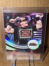 John Cena 2025 Topps WWE Universe Universe Blast Parallel Royal Rumble /50 #201
