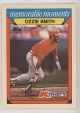 1988 Topps Kmart Memorable Moments Ozzie Smith #28 HOF 1s3