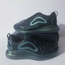 Nike Air Max 720 Black-Laser Anthracite GS Size 5.5Y/Womens size 7