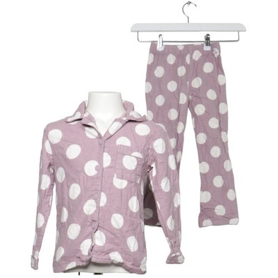 Zeeman, Pyjama, Größe: 110/116, Baumwolle, Lila/Weiß, Gepunktet #UiR