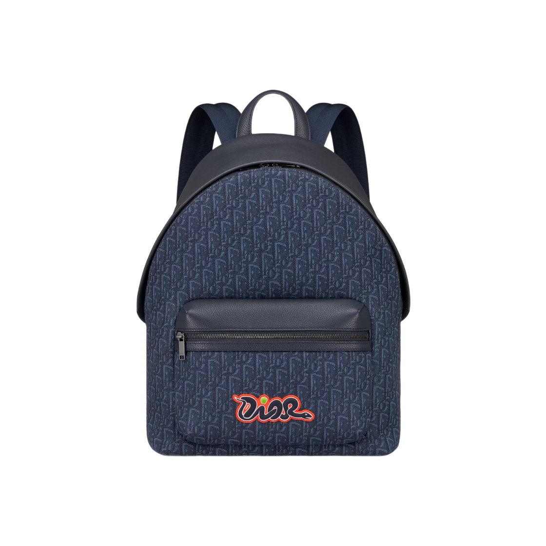 Dior x Kaws Grained Calfskin and Dior Oblique Jacquard Rider