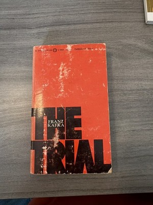 The Trail By Franz Kafka Vintage Books Paperback 1969 Edition Definitive 
