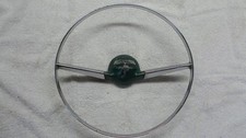 1955 1956 Chevrolet Steering Wheel Horn Ring Good Used 55 56 Chevy