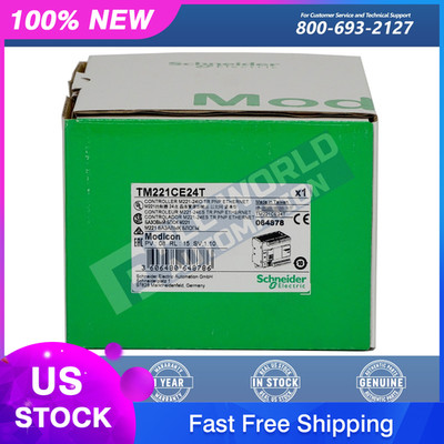 Schneider Electric TM221CE24T Modicon M221 Controller, 24 I/O Ethernet Brand New