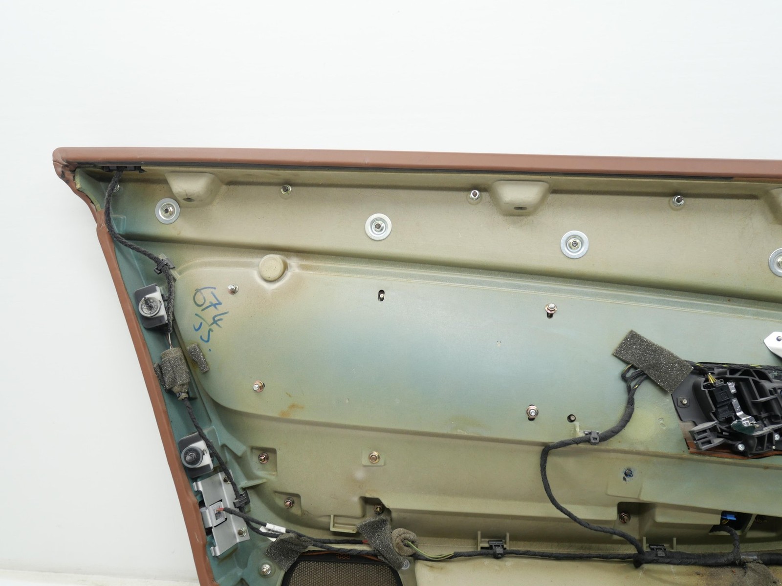 2005 Bentley Continental GT Front Passenger Door Panel Right RH Saddle Brown OEM
