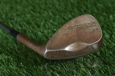King Cobra Trusty Rusty 53° Gap Wedge PWR Tri-Bounce Wedge Flex Steel Shaft RH