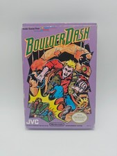 Boulder Dash (Nintendo Entertainment System, 1990) NES CIB COMPLETE