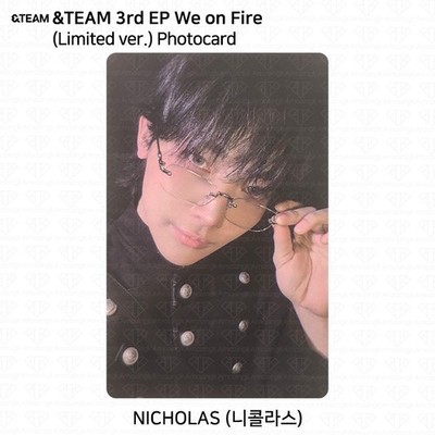 &TEAM The 3rd EP Album We on Fire Limited/Standard/Solo ver