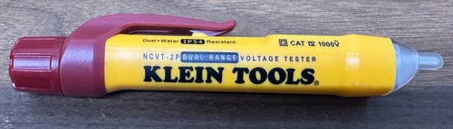 Klein Tools NCVT-2PR 12V to 1000V AV Dual Range Non-Contact Voltage Tester