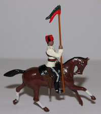 Metal/Lead Mounted Sudanese Lancer
