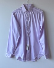 75.00 Calvin Klein Men Slim Fit Performance Non Iron Dress Shirt Pink 16-34/35