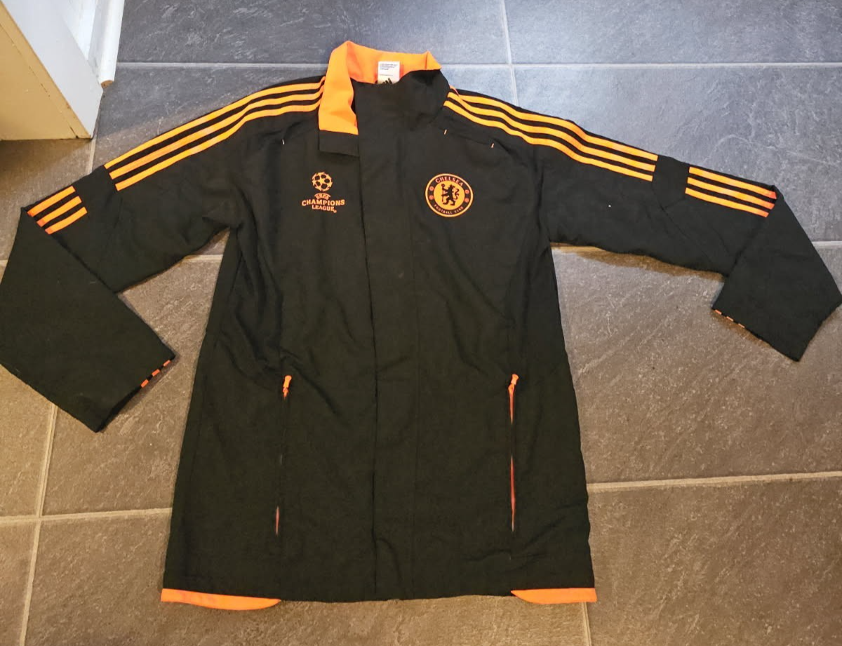 ADIDAS 2011 CHELSEA UEFA CHAMPIONS LEAGUE FULL ZIP MEN'S JACKET UK