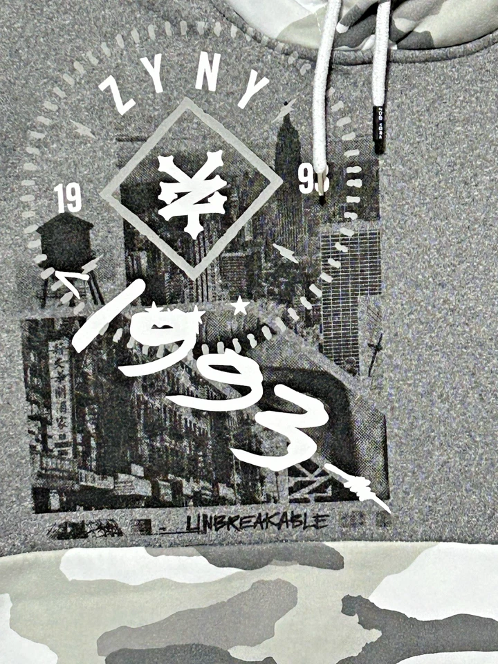 Sudadera con capucha Y2K Zoo York 1993 NYC Streetwear talla M skate SK8 grunge hip hop Foto 2 de 4