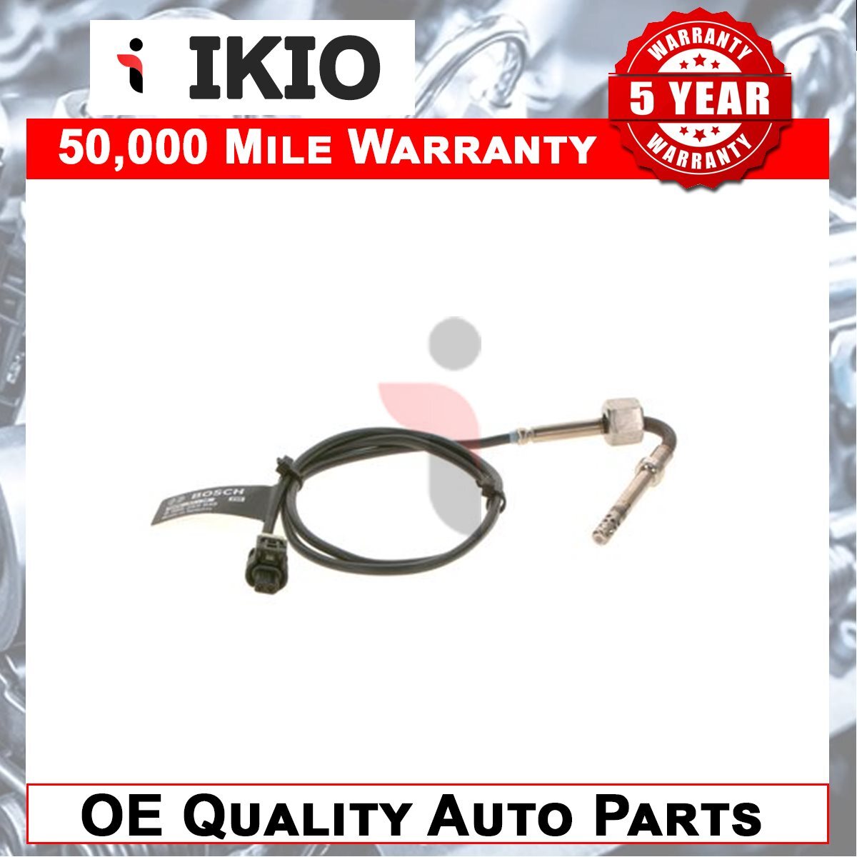Fits Combo Astra Astravan 1.2 CDTi Exhaust Gas Temperature Sensor Ikio