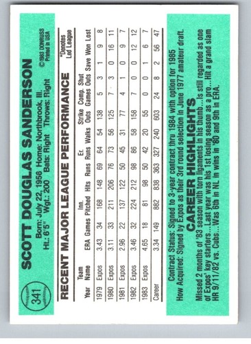 Donruss Baseball 1984 completa tu conjunto que elijas elige #331 - 495 - Imagen 19 de 221
