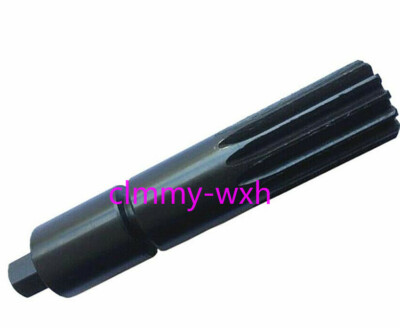 CNC Bridgeport Milling Machine Ram Pinion C120 Slid Spline Axis Mill Gear Shaft