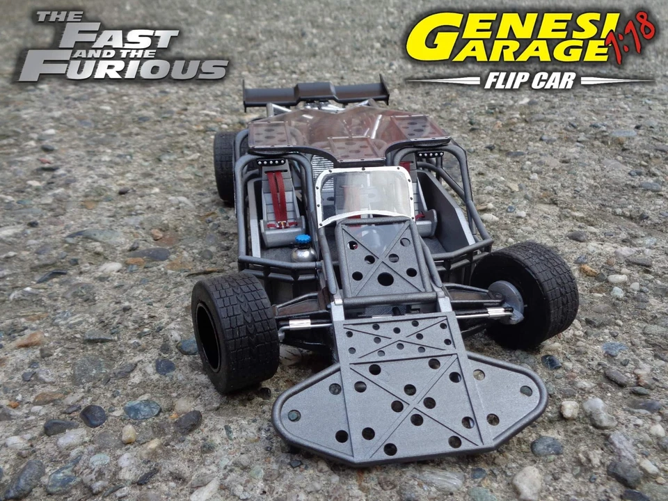 FLIP CAR 1/18 fast and furious 6 - 3D printed artisan model - Immagine 3 di 4